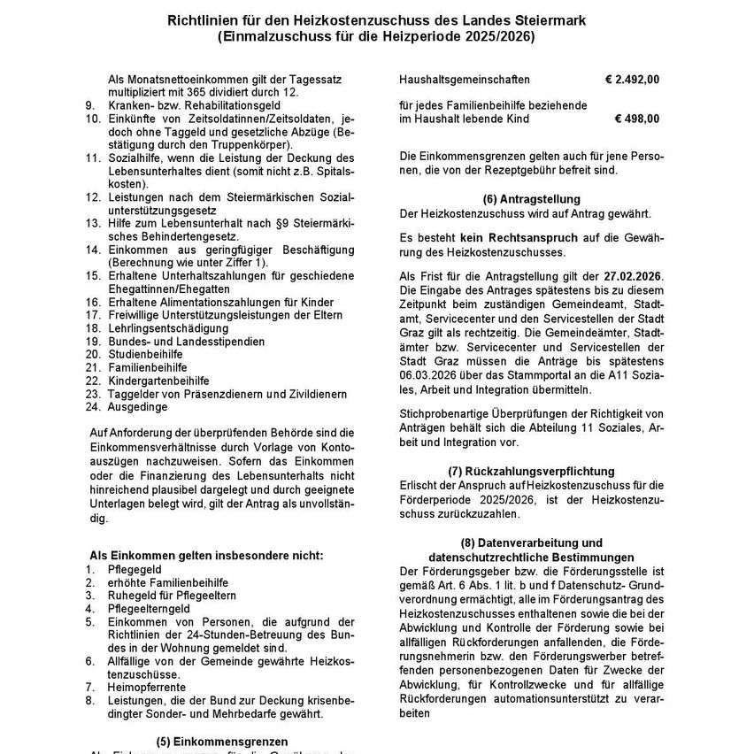 Der monatliche Nettoeinkommensbetrag wird durch Multiplikation der Steuergrundlage mit 365 und Division durch 12 berechnet. Haushalte für jedes im Haushalt lebende Kind. Die Einkommensgrenzen gelten auch für diejenige Person, die für die Betreuung verantwortlich ist, unabhängig vom Empfänger.