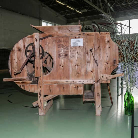 Plywood, Wood, Hardwood, Floor, Machine, Wheel, Indoors, Interior Design, Building, Factory