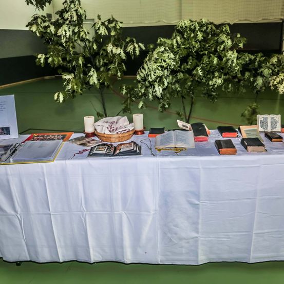 Potted Plant, Table, Tabletop, Book, Candle, Desk, Advertisement, Poster, Text, Interior Design