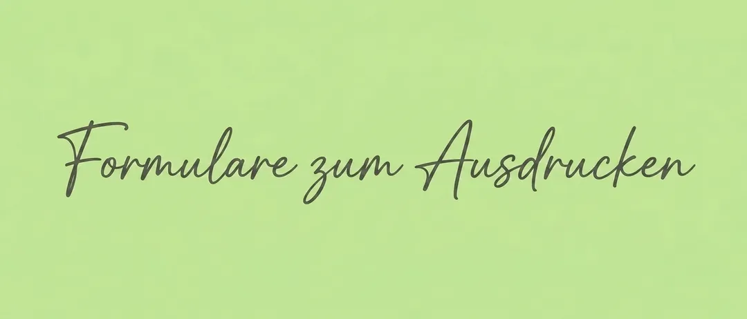 Ein hellgrüner Hintergrund mit handgeschriebenem Text in Schwarz. Der Text lautet 'ullare zum Ausdruck'. Der Stil ist kursiv und elegant.