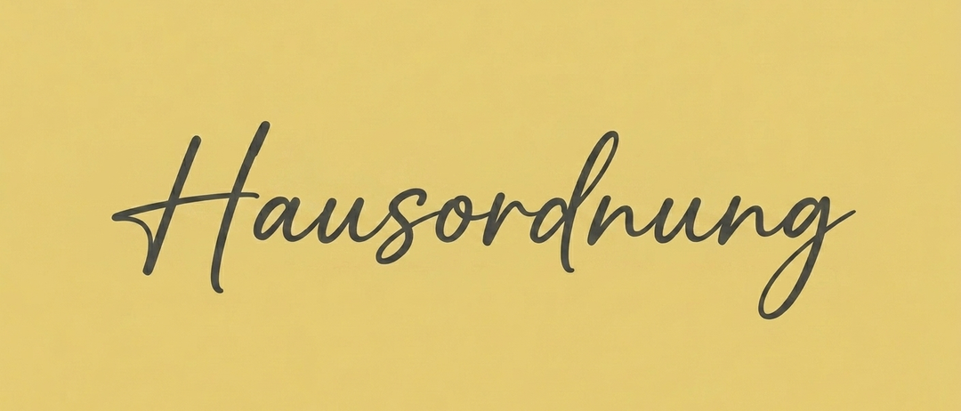 Das Wort 'fausortnum' ist in Schwarz auf einem gelben Hintergrund handgeschrieben. Es ist schräg und scheint Teil eines größeren Textes zu sein.