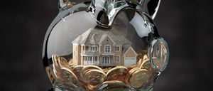 Bild enthält, Piggy Bank, Bottle, Cosmetics, Perfume