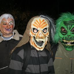 Bild enthält, Person, Face, Head, Jacket, Adult, Female, Woman, Festival, Costume, Halloween