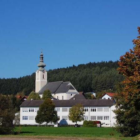 Bild enthält, Grass, Monastery, Vegetation, Outdoors, Tree, Nature, Woodland, Car, Countryside