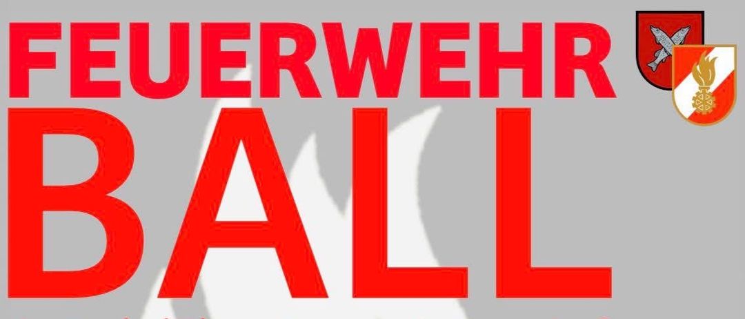 Plakat für den Ball der Freiwilligen Feuerwehr Zurndorf. Datum: 7.2.2026. Veranstaltungsort: Feuerwehrhaus. Eintritt 19 Uhr, Beginn 20 Uhr. Eröffnungspolonaise. Eintritt: 13€.