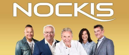 Plakat für ein NOCKIS Konzert am 7. Februar 2026 in der 8502 Steinhalle Lannach. Einlass um 19:00, Beginn um 20:00, Eintrittspreis 59€.