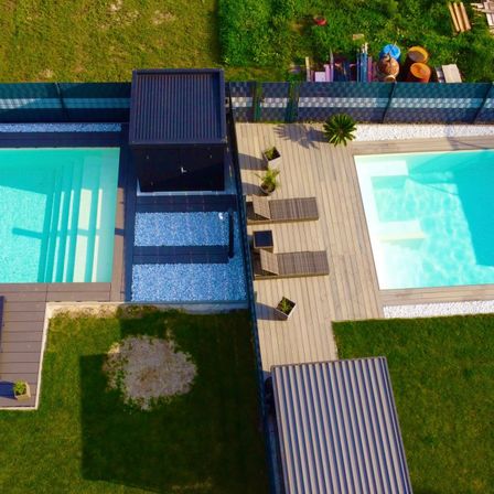 Image contains, Pool, Water, Swimming Pool, Outdoors, Aerial View