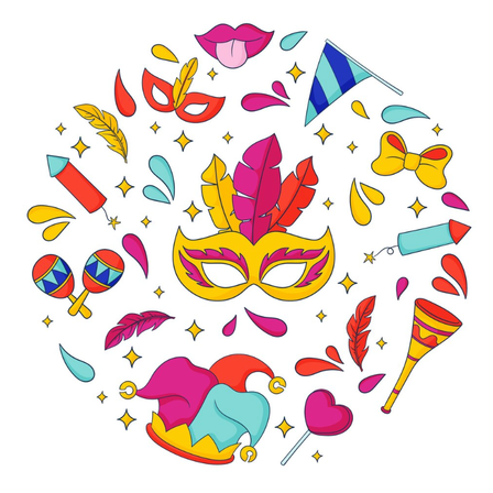 Bild enthält, Art, Paper, Drawing, Confetti, Graphics