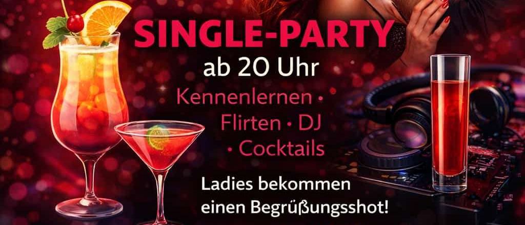 Eine Werbung für die HAVANNA LOUNGE & Dance am Donnerstag, 30. April, ab 20 Uhr. Ein Paar beim Küssen, Cocktails und DJ.