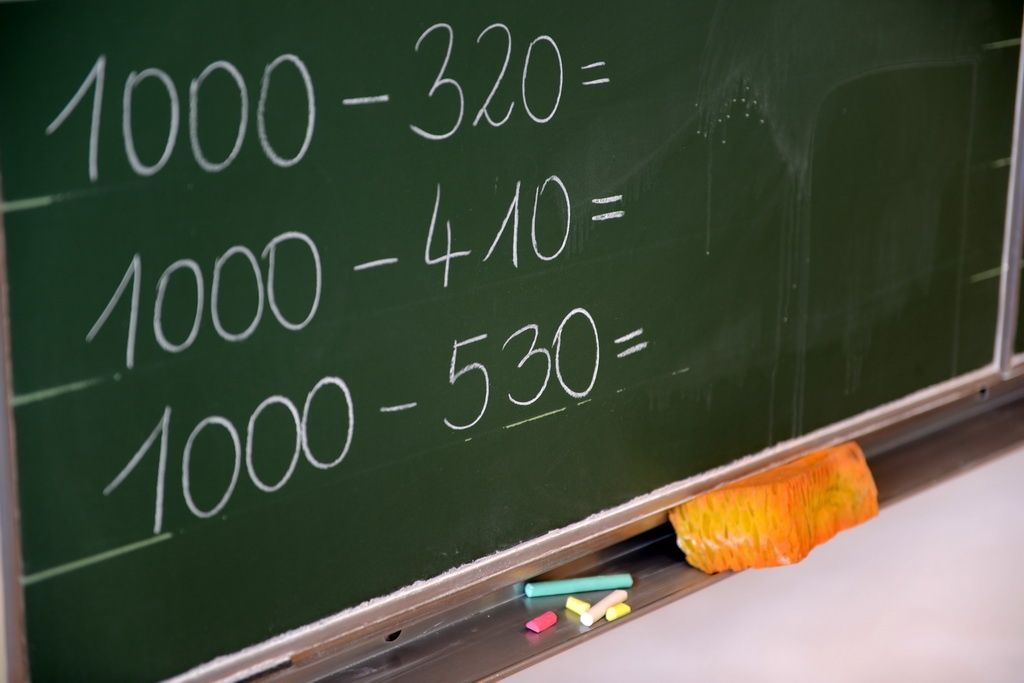 Bild enthält, Blackboard, Text