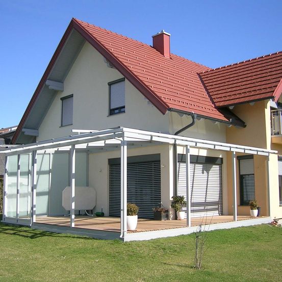 Bild enthält, House, Housing, Porch, Cottage, Portico, Plant