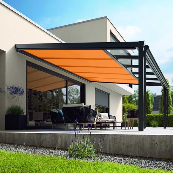Bild enthält, Canopy, Awning, House, Housing, Patio, Porch, Interior Design