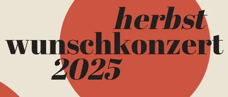 Plakat für Herbstwunschkonzert 2025, geplant für Samstag, 25. Oktober, um 19 Uhr in der Sporthalle von Markt Hartmannsdorf.