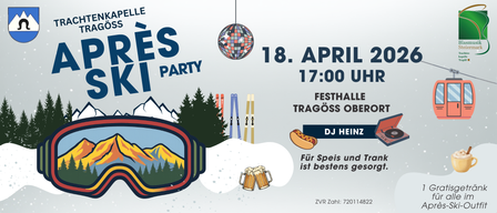 Party on April 18th at 17:00. Festhal Tragoss. Beer and hot dogs available.