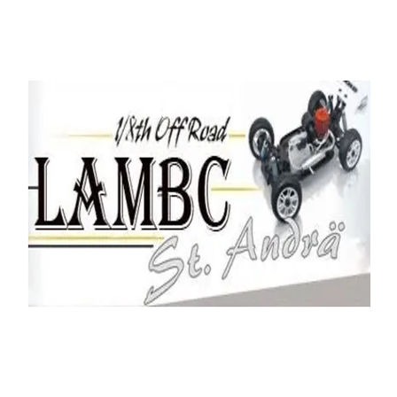 Ein Banner für das V/Xte Off-Road LAMBC Event in St. Andria mit einem Modell-Geländewagen.