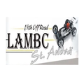 Ein Banner für das V/Xte Off-Road LAMBC Event in St. Andria mit einem Modell-Geländewagen.