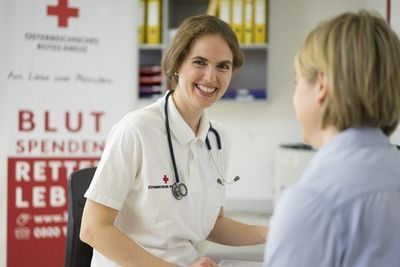 Patient, Person, Adult, Female, Woman, Head, Clinic, Symbol, Logo