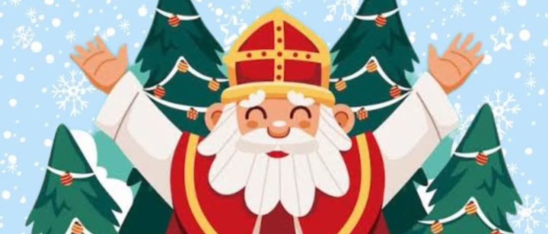 Ein Ereignis für Kinder am 5. Dezember um 16:00 Uhr in der Mauthner Kirche ohne Krampus. Kontaktnummern sind 0660/6673194 und 0660/4625306. In der Mitte ist eine festliche Santa Claus Figur abgebildet.