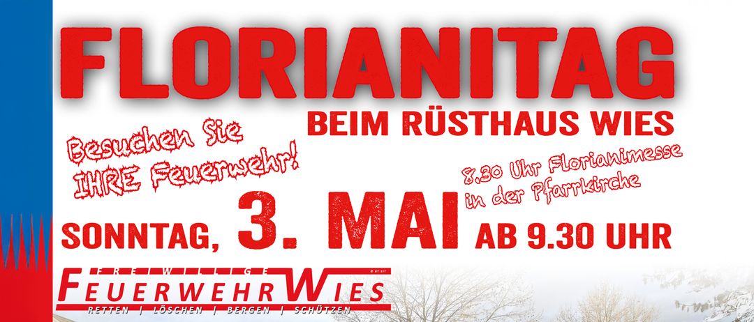 Ein Plakat für eine Veranstaltung mit dem Titel 'RIANIT'. Das Datum ist der 3. Mai. Die Zeit ist 20:30 Uhr. Die Veranstaltung findet im Rusthaus statt.