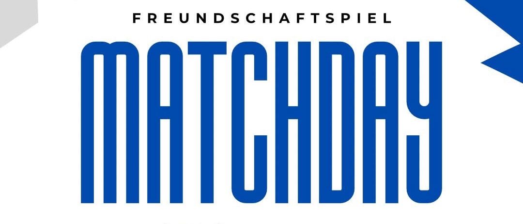 Plakat für ein Fußball-Matchday-Event am 28. Juli 2026 mit USV Burgauberg gegen SV Buch/Magdalena. Das Spiel ist für Dienstag um 19:00 Uhr geplant.