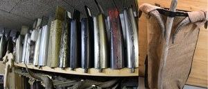 Bild enthält, Shelf, Sword, Weapon, Book, Indoors, Library, Publication, Bag