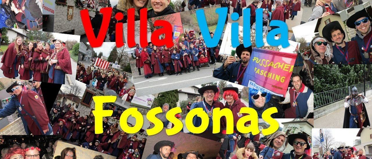 Eine Collage von Bildern, die eine Gruppe von Menschen in roten Roben und Hüten zeigt, die ein Schild halten und an einem Umzug teilnehmen. Die Collage enthält Fotos von Personen in Kostümen, die lächeln und für die Kamera posieren.