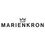 Marienkron GmbH-Logo. Das Logo für Marienkron, mit einer stilisierten Krone über dem Namen in fetter, serifenloser Schrift.
