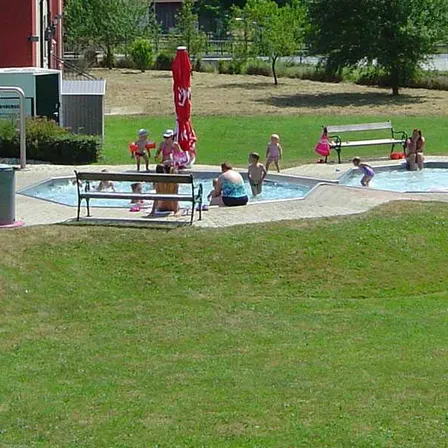Grass, Outdoor Play Area, Outdoors, Play Area, Park, Lawn, Person, Bench, Backyard, Soccer Ball