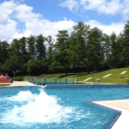 Nature, Outdoors, Scenery, Hotel, Resort, Pool, Swimming Pool, Water, Person, Villa
