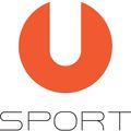 Orange U Logo über dem Wort Sport Union in Schwarz.