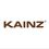 Beck Kainz Mehmet Altas -Logo. Das Logo der Marke Kainz ist auf weißem Hintergrund dargestellt. Der Name 'Kainz' ist in braunen, fetten Großbuchstaben geschrieben.