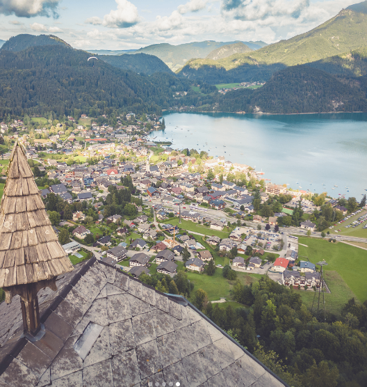 Bild enthält, Outdoors, Building, Cityscape, Nature, Scenery, Sea, Water, Waterfront, Aerial View, Countryside