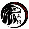 Logo für JJT Jiu Jitsu Turnau mit stilisiertem Adler und chinesischen Schriftzeichen.