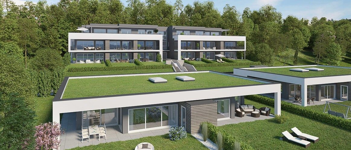 Bild enthält, Architecture, Building, House, Housing, Villa, Grass, Plant, Outdoors, Lawn