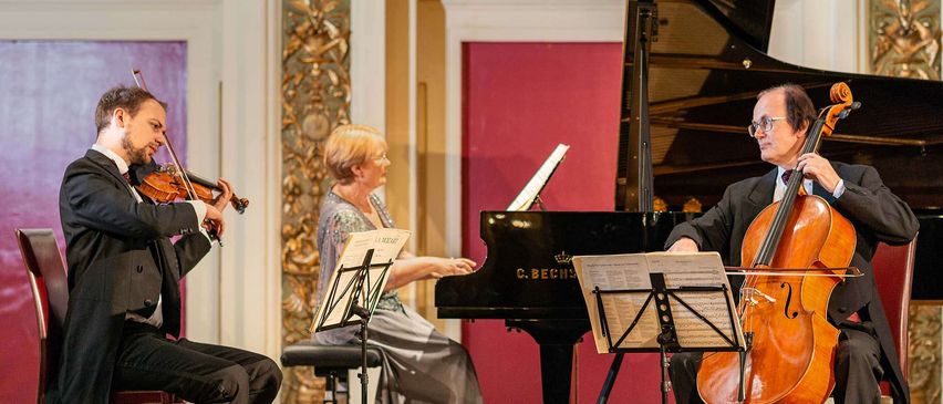 Bild enthält, Adult, Female, Person, Woman, Musical Instrument, Piano, Male, Man, Music, Musician