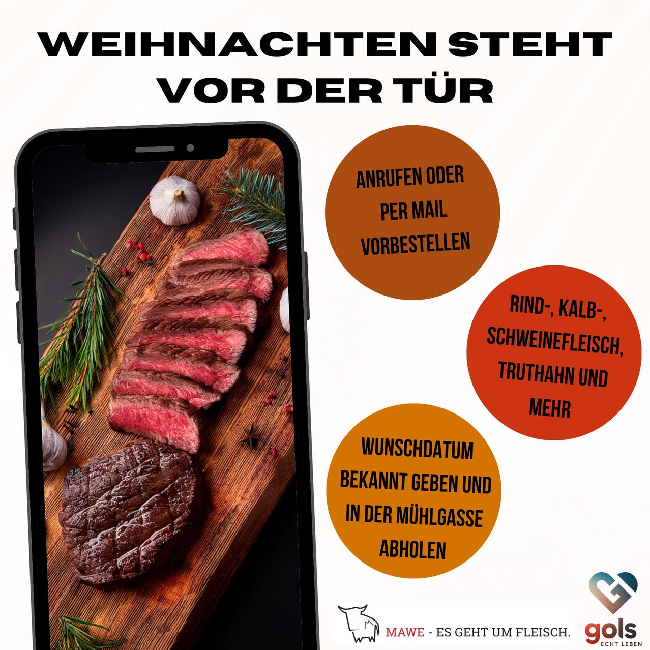 Bild enthält, Food, Meat, Steak, Electronics, Phone, Pork, Mobile Phone