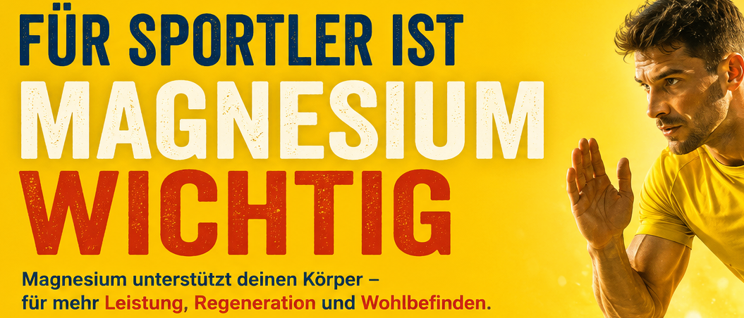 Magnesium ist entscheidend für Sportler, unterstützt den Körper in Funktion, Regeneration und Wohlbefinden. Es fördert die Muskelfunktion, den Energiestoffwechsel, reduziert Müdigkeit und stärkt Knochen und Zähne. Magnesium Sport von Dr. Böhm, ein essenzieller Mineralstoff für alle, die mehr aus sich herausholen wollen.