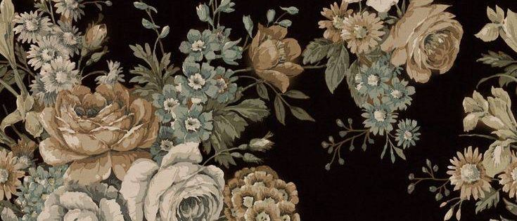Bild enthält, Home Decor, Art, Accessories, Tapestry, Pattern, Floral Design, Graphics, Rose, Rug, Painting