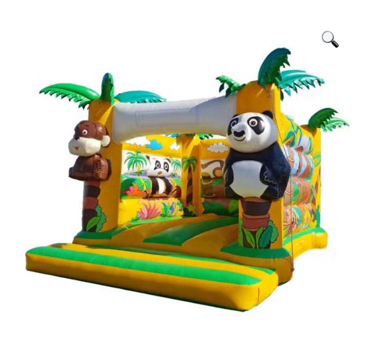 Bild enthält, Inflatable, Play Area, Animal, Bear, Giant Panda, Mammal, Wildlife, Toy, Indoors