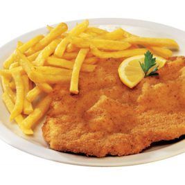 Bild enthält, Food, Meal, Fries