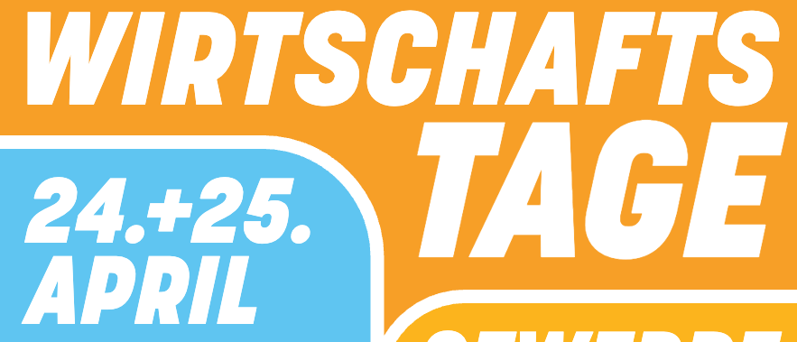 Protester Wirtschafts Tage am 24. und 25. April. Höhepunkte: Tennis, Hüpfburgen und ein Standkonzert. Ort: Gewerbe Park, Matznerstrasse 28.