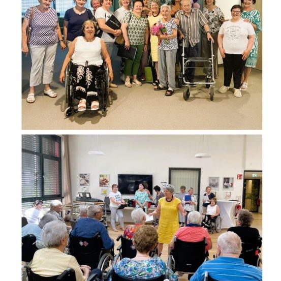 Bild enthält, Furniture, Chair, Adult, Male, Man, Person, Wheelchair, Female, Woman, People