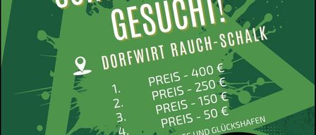 Poster for a schnapps tasting event. Features a schnapps glass, cards, and a green background. Event takes place on March 6, 2026, at 17:00.