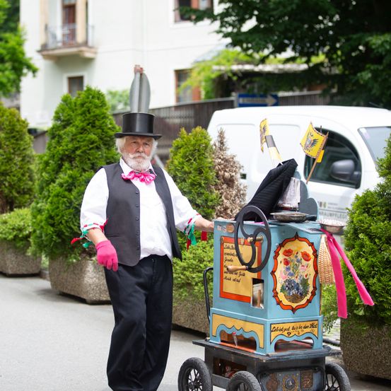 Adult, Male, Man, Person, Hat, Wheel, Plant, Tie, Coat, Shoe