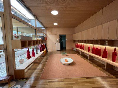 Dressing Room, Indoors, Room, Interior Design, Wood, Furniture, Floor, Flooring, Lighting