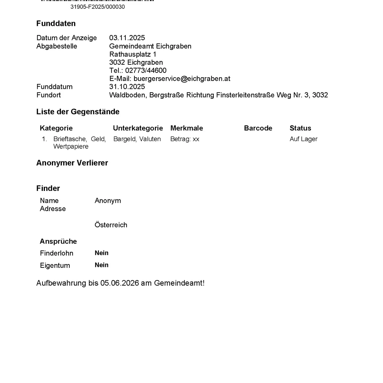 Fundamt_Geld