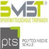 Sportmittelschule mit angeschlossener PTS-Logo