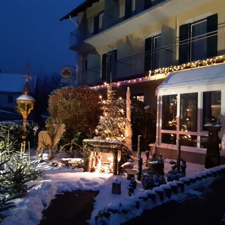 Bild enthält, Fir, Plant, Tree, Architecture, Building, Lighting, Neighborhood, Potted Plant, Outdoors, Nature