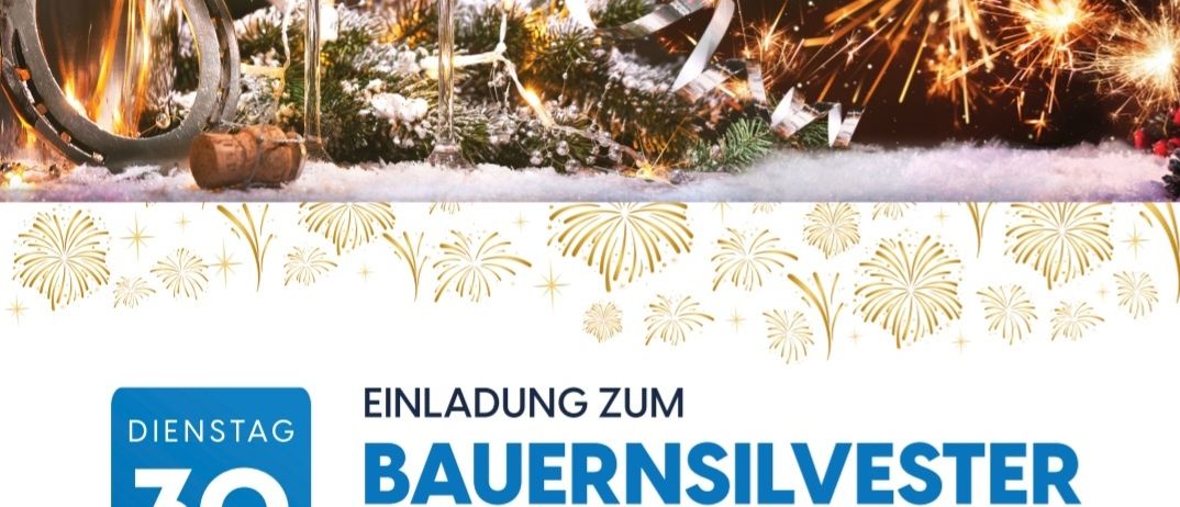 Feiern Sie den Jahreswechsel mit dem Bauernsilvester der FPO Wendorf im Kulturheim Cafe, Erzherzog-Johann-Strasse 3, 8402 Wendorf. Beginn: 18.00 Uhr. Essen und Getränke sind vorhanden.