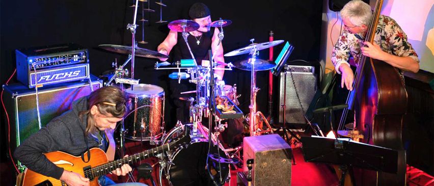 Bild enthält, Group Performance, Music Band, Musician, Performer, Person, Concert, Guitar, Adult, Male, Man